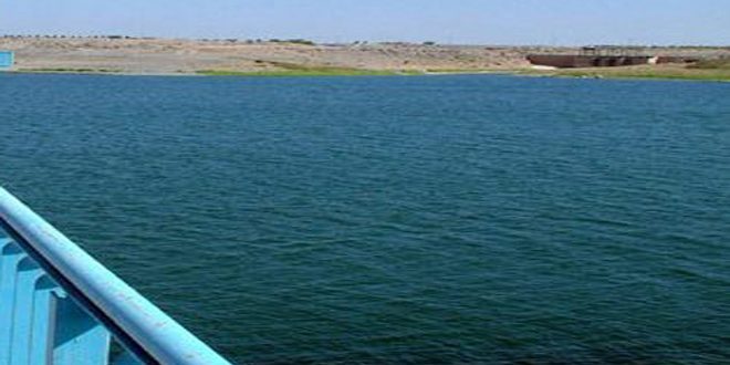 194 مليون متر مكعب كمية المياه المخزنة في سد الباسل بالحسكة