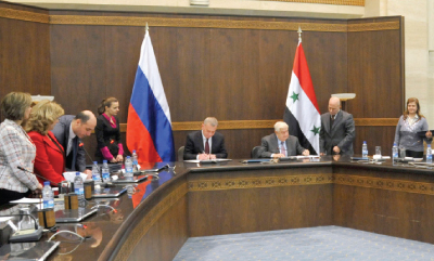 اللجنة السورية الروسية تعلن بداية إعادة الإعمار.. والشركات الروسية قادمة للاستثمار