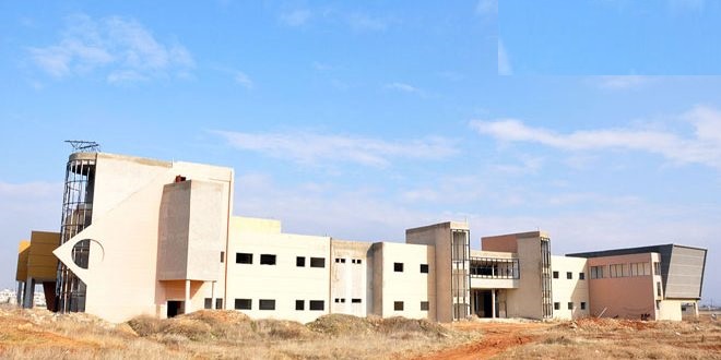 تنفيذ مشروع المشفى الجامعي في حماة يسير بوتائر عالية