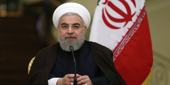 روحاني: ضرورة مغادرة القوات الأجنبية المتواجدة في سورية دون دعوة من حكومتها الشرعية