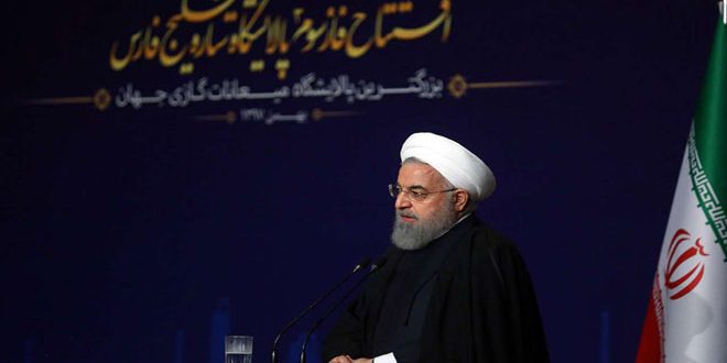 روحاني: الانتصار في الحرب الاقتصادية لايقل أهمية عن العسكرية