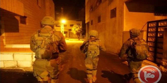 قوات الاحتلال الإسرائيلي تواصل عمليات الإعتقال