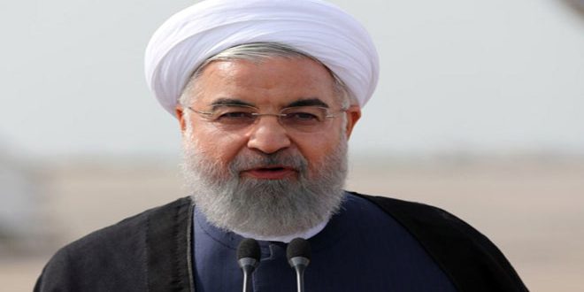 روحاني: أمريكا فشلت في إخضاع الشعب الإيراني الذي بدد كل مؤامراتها
