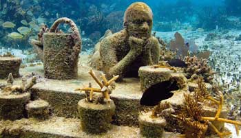 متحف تحت الماء ..