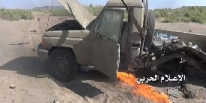 الجيش اليمني يستهدف تجمعات مرتزقة العدوان السعودي في تعز