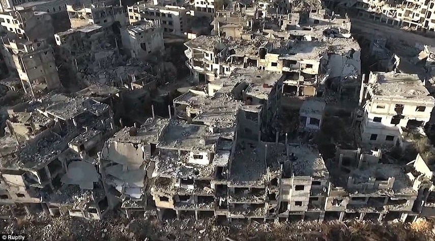 ريف دمشق.. بدء تنفيد ترميم المناطق المحررة تمهيداً لعودة المنازل