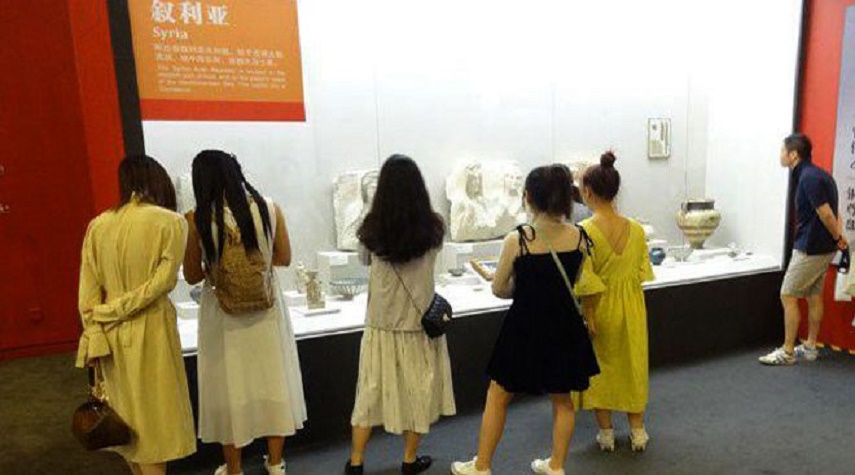 الآثار السورية تجذب زوار معرض (روائع آسيا) في بكين