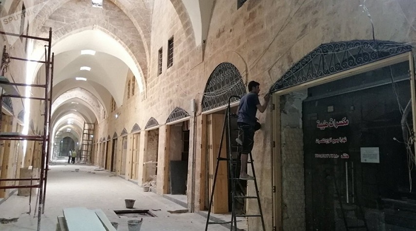 إعادة إحياء سوق السقطية في حلب القديمة