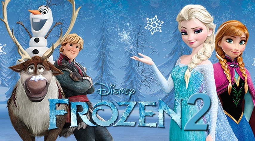 مشاهدة كبيرة لإعلان فيلم Frozen 2