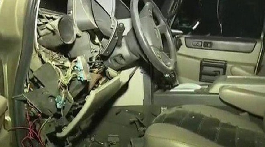 أضرار مادية بانفجار عبوة تحت سيارة في المزة بدمشق