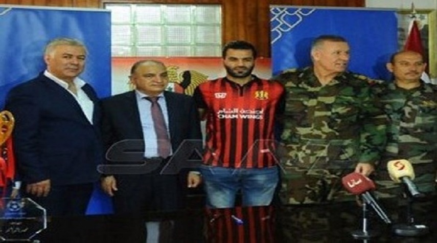 نادي الجيش السوري يجدّد لهداف كرة القدم ونجم كرة السلة