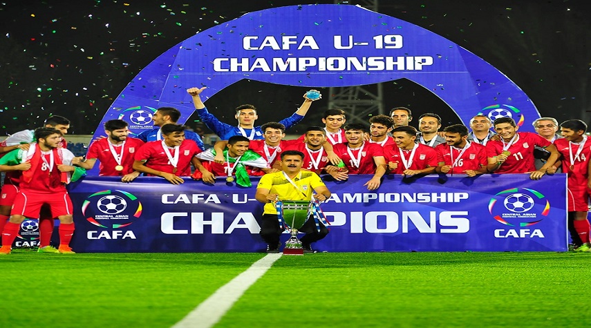 إيران بطل آسيا الوسطى للشباب بكرة القدم