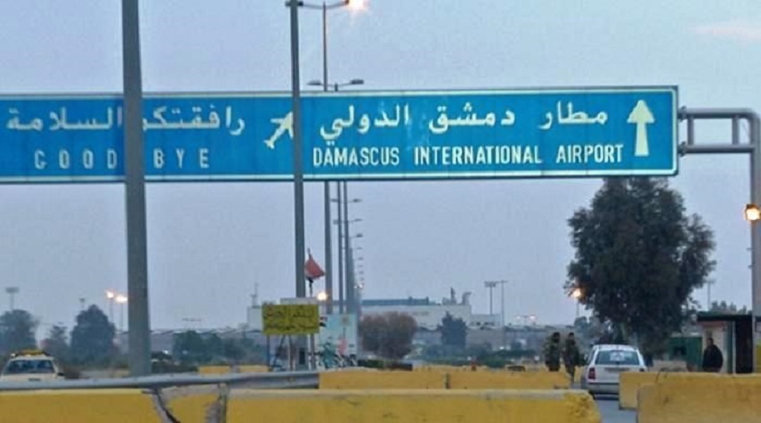 وفاة شاب بحادث مروري عى طريق مطار دمشق