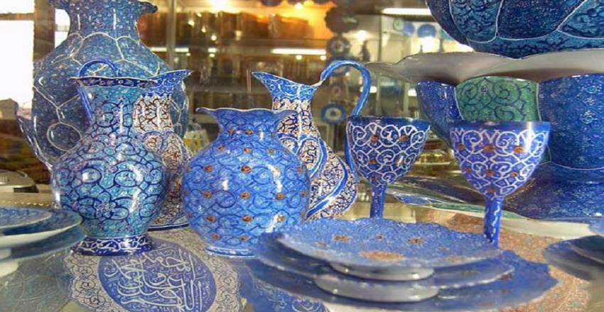 فن الزخرفة بالمينا، روعة الصناعة الايرانية