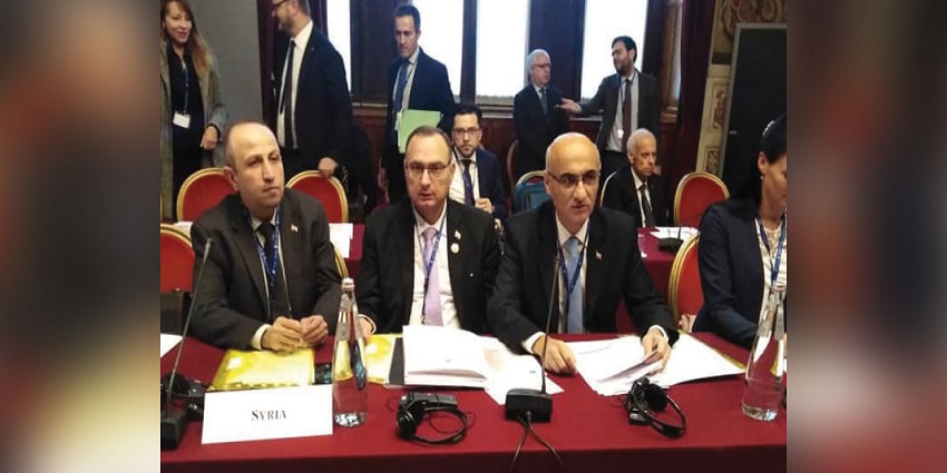 سورية تشارك باجتماع الجمعية البرلمانية حول مكافحة الإرهاب