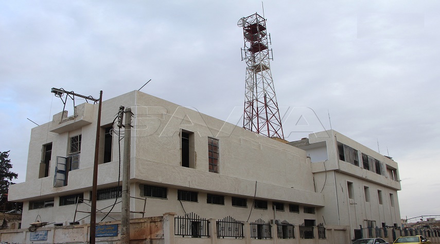 تأهيل مركز هاتف درعا