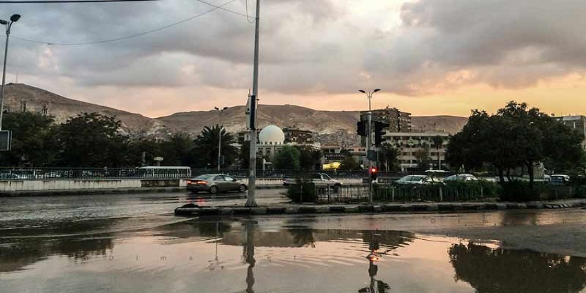 أمطار غزيرة في أغلب مناطق سورية