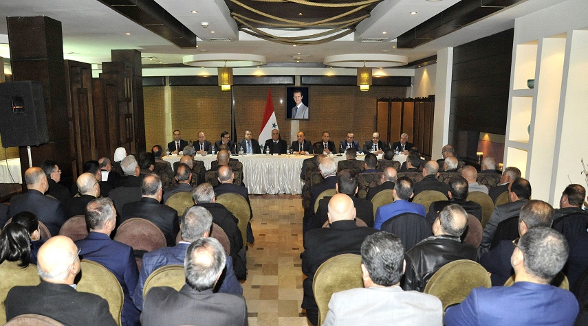 تفاصيل لقاء الوفد الحكومي مع الفعاليات الاقتصادية في حمص