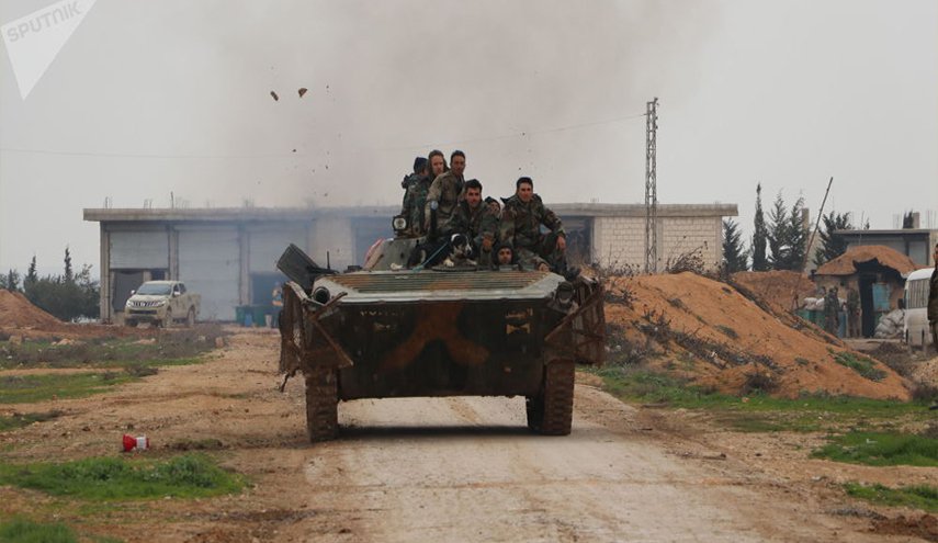 الجيش يمشط سراقب برف إدلب