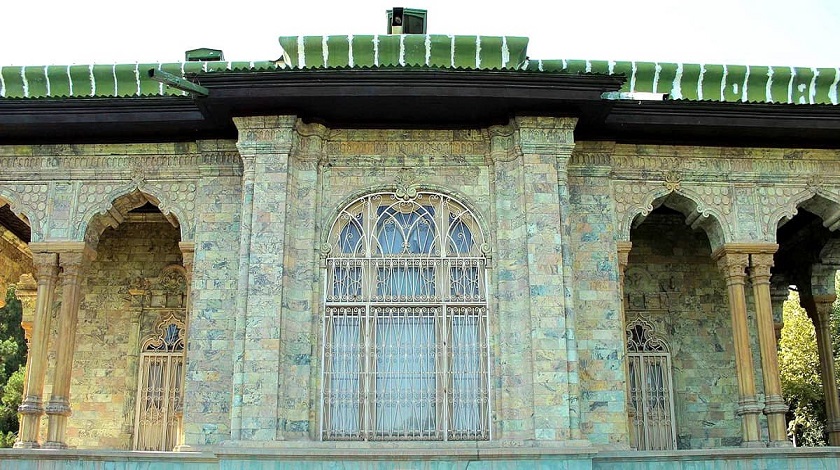  القصر الأخضر تحفة فنية في إيران