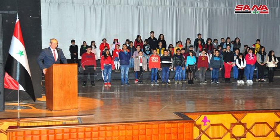 تكريم الأطفال الفائزين بمسابقات وزارة الثقافة عن العام 2019