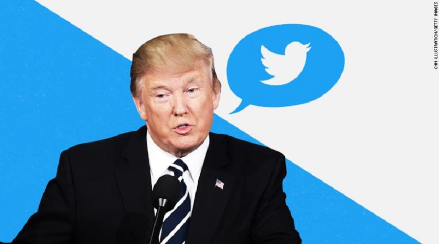 تويتر يحذر من مصداقية تغريدات ترامب