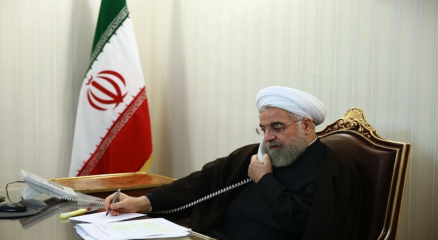 روحاني يؤكد على أهمية تطوير التعاون مع قيرغيزيا