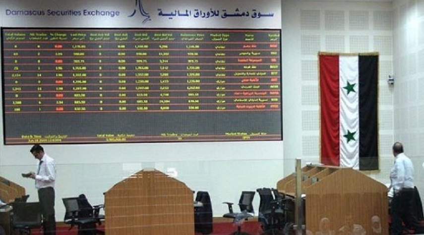 سوق دمشق تغلق على تداولات بنحو 52 مليون ل.س