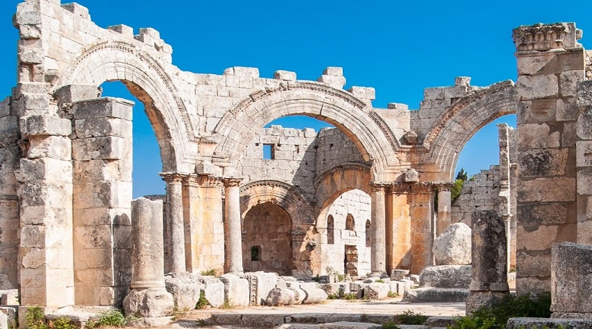 قلعة سمعان العمودي إحدى أقدم الآثار المسيحية