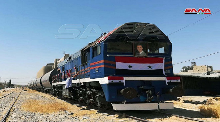 بعد انقطاع تسع سنوات.. وصول أول قطار من طرطوس إلى ريف دمشق