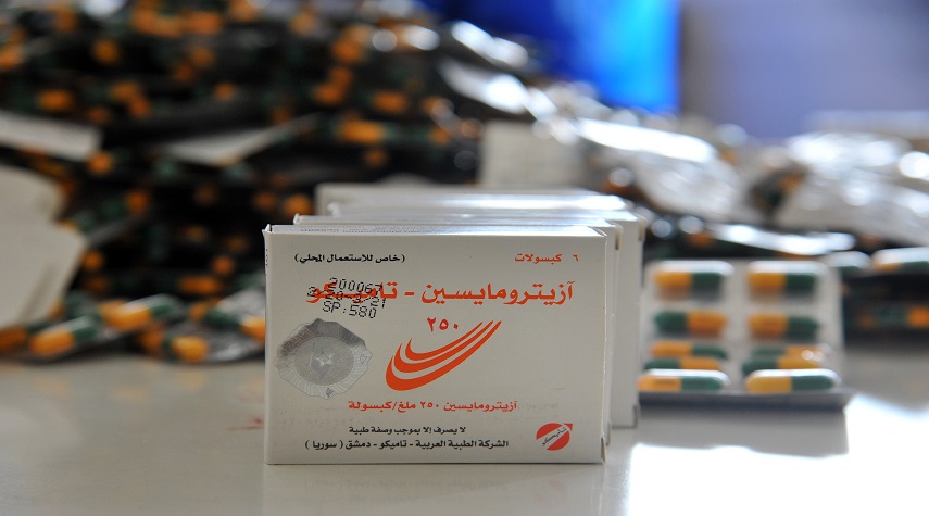 شركة تاميكو تطرح أحد أدوية "كورونا" في الاسواق السورية