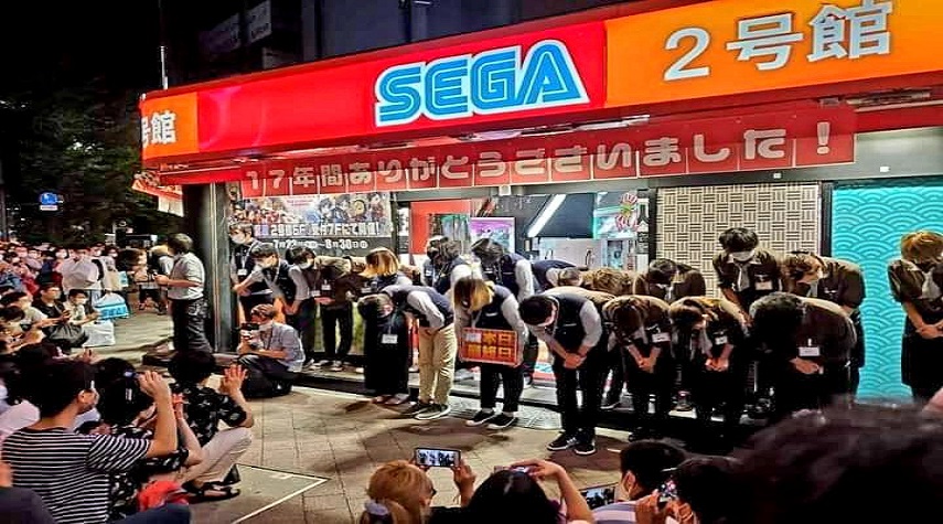 إغلاق أكبر فروع شركة الألعاب “SEGA” في طوكيو