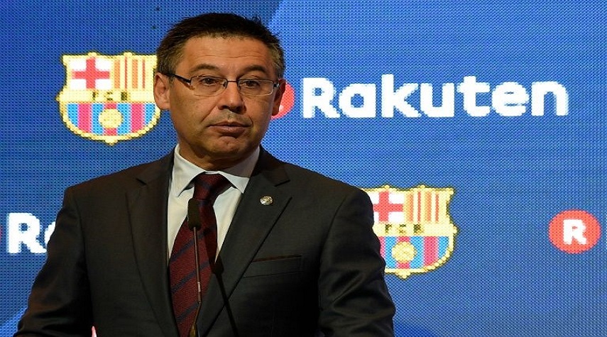استقالة رئيس نادي برشلونة