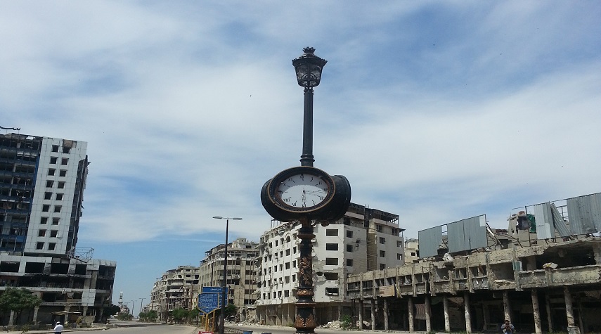 ساعة حمص القديمة معلم سياحي مميز
