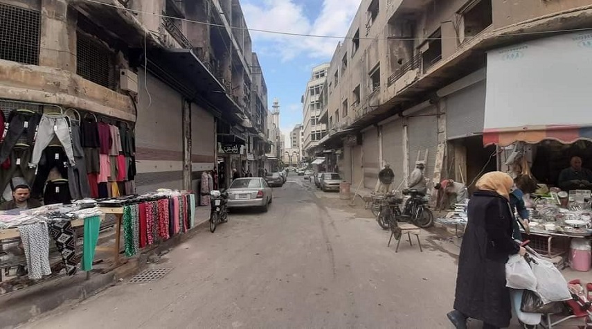 ترميم سوق الناعورة الأثري في حمص