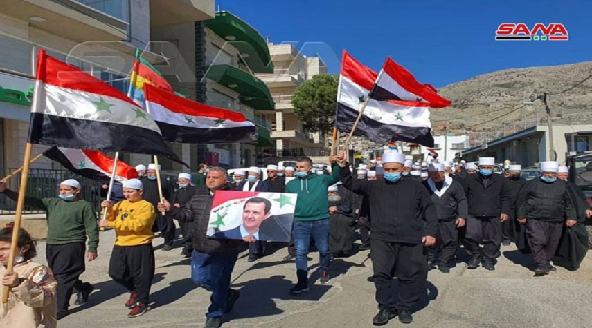 أبناء الجولان السوري المحتل يحيون الذكرى 39 لإضرابهم التاريخي ضد كيان الاحتلال