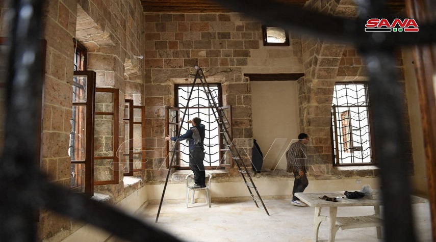 إعادة تأهيل مخفر باب الحديد الأثري في مدينة حلب