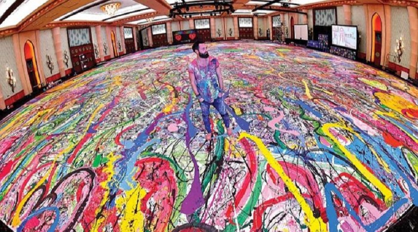 لوحة "رحلة الإنسانية" تدخل موسوعة "غنيس" كأكبر لوحة في العالم