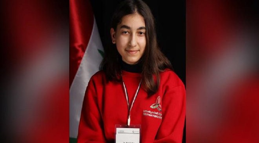 فتاة سورية تحصل على الميدالية البرونزية في أولمبياد مندلييف العالمي للكيمياء