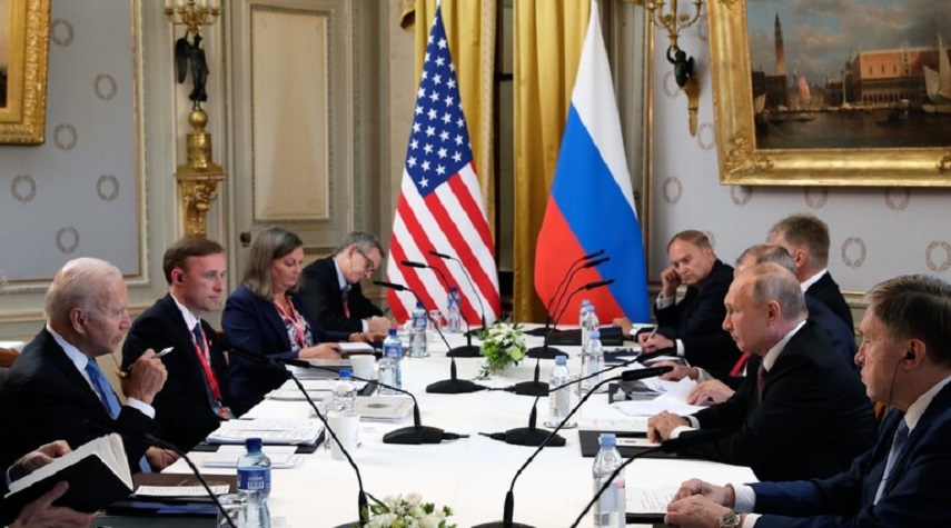 بوتين وبايدن ينهيان جولة من المحادثات ضمن القمة المنعقدة بجنيف