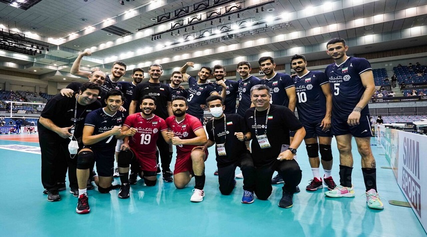 إيران تحرز لقب بطولة آسيا لكرة الطائرة