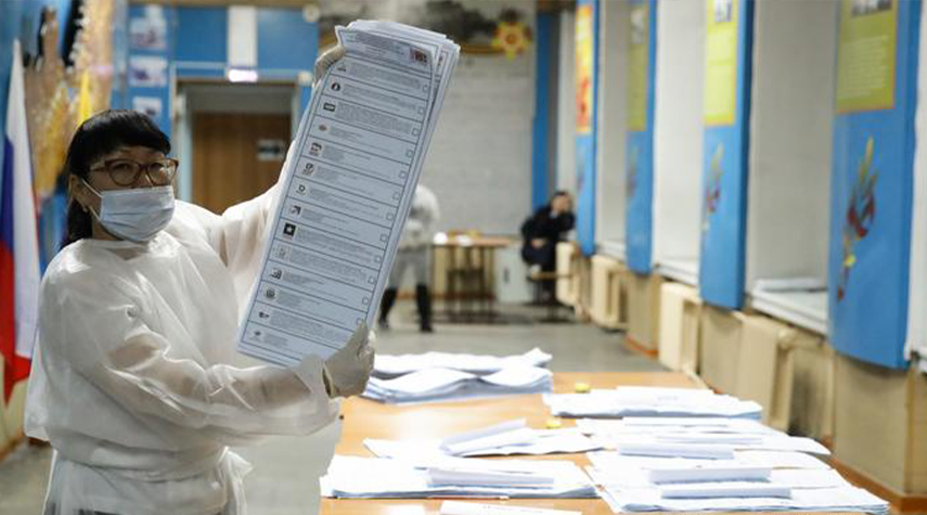  تقدم حزب "روسيا الموحدة" الحاكم بالنتائج الأولية للانتخابات 