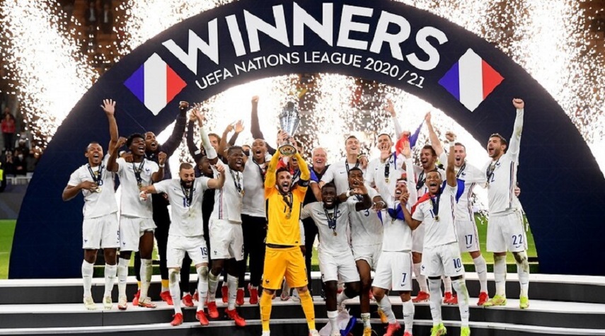 بنزيما يقود فرنسا للتتويج ببطولة دوري الأمم الأوروبية