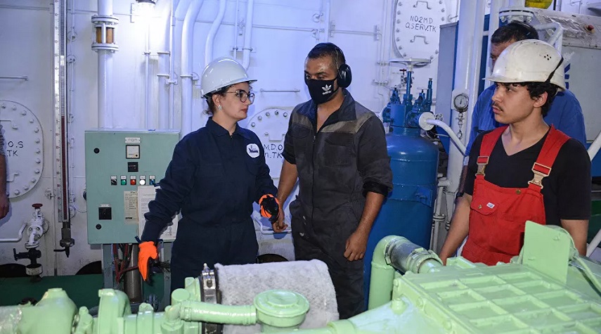 أول مهندسة بحرية تعمل على متن السفن السورية