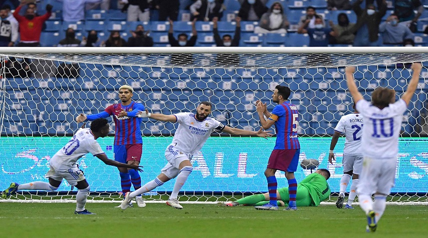 كلاسيكو السوبر يجلب أرباح كبيرة لبرشلونة وريال مدريد