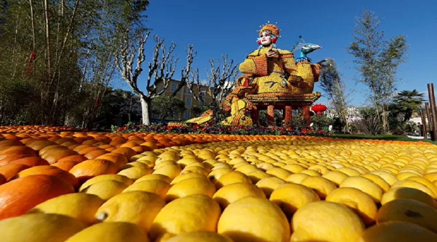 مهرجان الليمون أول مهرجانات أوروبا الربيعية
