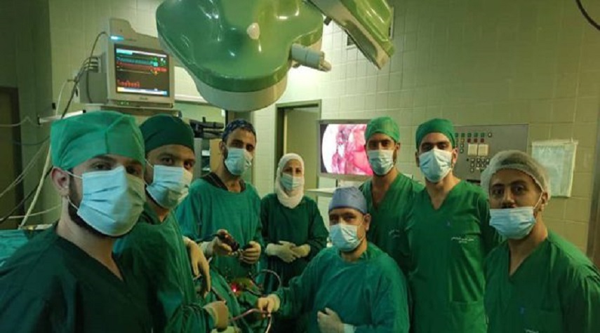 فريق طبي سوري ينجح في إجراء عمل جراحي لتحرير العصب الوجهي 
