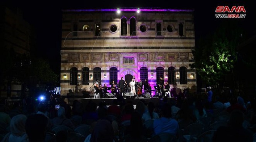 افتتاح مهرجان الأغنية السورية التراثية الأول