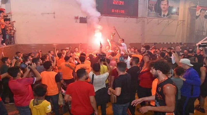 الوحدة يحرز لقب كأس الجمهورية بكرة السلة للرجال
