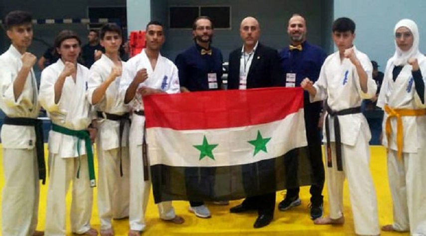 خمس ميداليات لسورية في البطولة العربية للكيوكوشنكاي